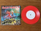 Iron Maiden: ‘Run To The Hills’ EMI 612 UK 2002 TEST PRESS 7” RED Vinyl Record