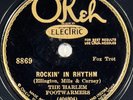 The Harlem Footwarmers : Old man blues / Rockin in rhythm 78 tours rpm OKEH 8869