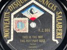 The Rhythmic Eight & The Arcadians Dance (Fox-Trot) 78 rpm SALABERT F.Z. 966