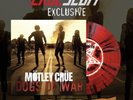 Motley Crue Dogs Of War Vinyl LP 352/666 RED SPLATTER Webstore EXCLUSIVE LIMITED