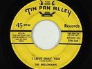 Doo-Wop/R&B 45 - Melloharps - I Love Only You - Tin Pan Alley