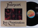 FAIRPORT CONVENTION Live Convention ISLAND LP VG+ uk w