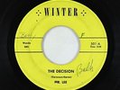 Doo-Wop/R&B Rocker 45 - Mr. Lee - The Decision - Winter