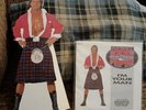 RODDY PIPER I'M YOUR MAN EPIC 45 VINYL with STANDEE