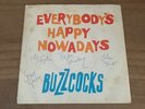 Signed Buzzcocks Single 45 Vinyl Everybody’s Happy Nowadays Autographs Punk