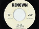 Rockabilly Doo-Wop 45 - Bobby Strigo & the Blue Notes - The Pad - Renown