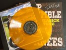 SEASICK STEVE A TRIP A STUMBLE AND A FALL SIGNED/AUTOGRAPH AMBER VINYL LP