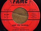 JAMES BARNETT - Keep On Talking FAME NORTHERN SOUL - ORIGINAL STOCK COPY RARE