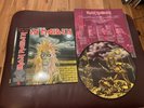 Iron Maiden S/T Picture Disc Rare Limited Edition