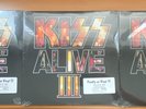 Kiss  ALIVE 3  Set of 3 Colored & Numbered Album Vinyl LPs (Red/White/Blue) 1993