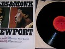 MILES &MONK AT NEWPORT Stereo on Cloumbia Records Excellent condition