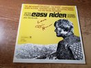 VALID AUTOGRAPHED DENNIS HOPPER RARE 1960s VG+ Easy Rider Soundtrack 50063 LP33