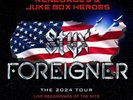 STYX & FOREIGNER Sealed Ltd 2024 LIVE 2024 CONCERTS SILVER VINYL RECORD Presale