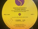 Talking Heads, I Zimbra b/w Air and Life During Wartime, 12” PROMO VG+