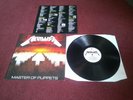 METALLICA MASTER OF PUPPETS VINYL VERY RARE VERTIGO 2001 180gms NEAR MINT AUDIO