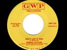 NORTHERN SOUL-DEBBIE TAYLOR-DON'T LET IT END/HOW LONG CAN THIS LAST-GWP 510