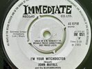 * JOHN MAYALL I'm Your Witchdoctor RARE UK 1965 ERIC CLAPTON Immediate 45