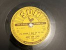 Sun ROCKaBILLY 78 rpm, JERRY LEE LEWIS, BREAK-UP,  1958 Rare