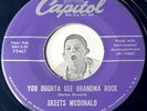Rockabilly 45 SKEETS MCDONALD You Oughta See Grandma Rock / Heart-Breakin'