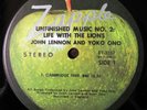Beatles-Related LP 1969 John and Yoko Life With the Lions Zapple Label, Shrink