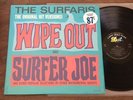 THE SURFARIS   WIPE OUT SURFER JOE / DOT DLP 3535 MONO SURF 1963 LP SHRINK INNER
