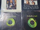 The Beatles 45 Rpm Records X 4 Old Brown Shoe Let It Be Hey Jude Get Back Lot