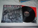 BON JOVI Slippery When Wet '86 ORIGINAL US 1st press LP MINT- w/ Red inner
