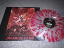 KREATOR -PLEASURE TO KILL- AWESOME RARE LIMITED EDITION SPLATTER LP VINYL EXODUS