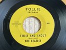 The Beatles 45 Record TWIST AND SHOUT 1964 Tollie Monarch