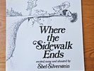 Shel Silverstein - Where The Sidewalk Ends (Vinyl LP 1984 Columbia) Poetry