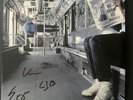 Vampire Weekend SIGNED Only God Was Above Us LP Clear Poster VINYL AUTOGRAPHED