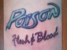 Poison ‎– Flesh & Blood [1990] Vinyl LP Soft Rock Glam Rock Capitol Rare Version