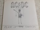 1983 AC/DC Flick Of The Switch LP 80100-1 Atlantic 1st Pressing LP is MINT