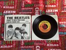 The Beatles Promo 45 Record I WANT TO HOLD YOUR HAND Capitol 1984 Picture Sleeve