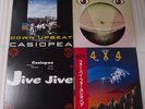 Casiopea Vinyl Stereo LP  Records Set of 4 Jive Jive /4×4/Down upbeat