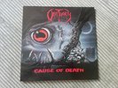 Obituary - Cause of Death 1st Press 1990 LP Vinyl Death Metal / Sepultura, Sodom