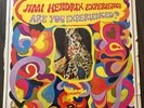 JIMI HENDRIX EXPERIENCE ARE YOU EXPERIENCED ? FIRST PRESSING ORIGINAL 1967  LP