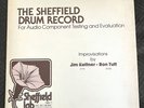 SHEFFIELD DRUM RECORD Ron Tutt/Jim Keltner SHEFFIELD LAB 14 LP VG++ insert