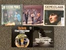 5x 7” Vinyl  Electric Prunes  Big Star  Byrds  Bruce Springsteen  Gene Clark