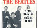 BEATLES RARE ORIGINAL 1964 PLEASE PLEASE ME PICTURE SLEEVE AND 45