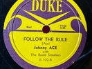 78Rpm R&B Rocker Johnny Ace 'Follow The Rule / My Song' US Duke