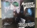 Massive Wagons 'Triggered' LP (Signed) - White Vinyl