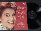 Annette Story of My Teens Buena Vista LP EX mono VG+ cover w/photo booklet 1962