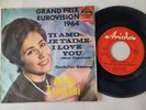 Anita Traversi - Ti amo - je t'aime - I love you 7'' Vinyl Germany EUROVISION