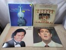 JULIO IGLESIAS   Placido Domingo   STRAUSS   TCHAIKOVSKY BALLET. 4 RECORD LOT