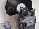 External filter system for the ultrasonic record cleaner