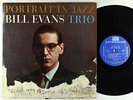 Bill Evans Trio - Portrait In Jazz LP - Riverside - RLP 12-315 Mono DG