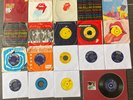 19x Rolling Stones 7” Singles Limited Edition Jukebox Rare And Mounted