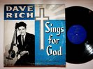 Dave Rich Sings For God Gospel Christian Vinyl LP Record