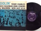 TEDDY CHARLES COOLIN' 1959 LP NEW JAZZ NJLP 8216 IDREES SULIEMAN JOHN JENKINS